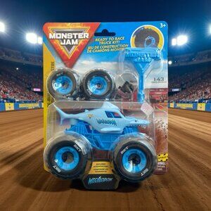 Monster Jam Megalodon Mechanix 1:43 Die-Cast Truck Spin Master NEW SEALED